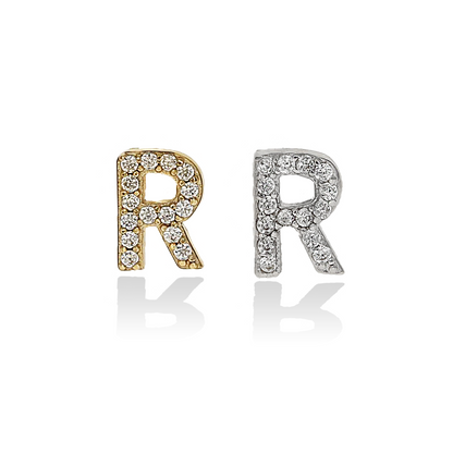 Individual Initial Stud Earrings