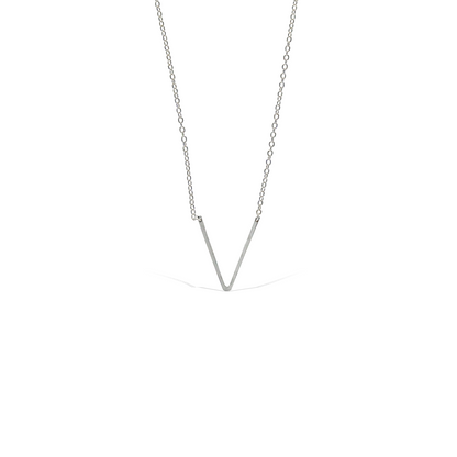 Letter V Necklace