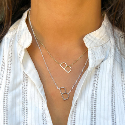 Letter B Necklace