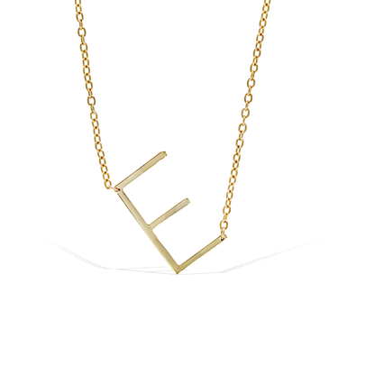 Letter E Necklace