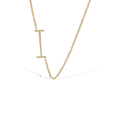 Letter I Necklace