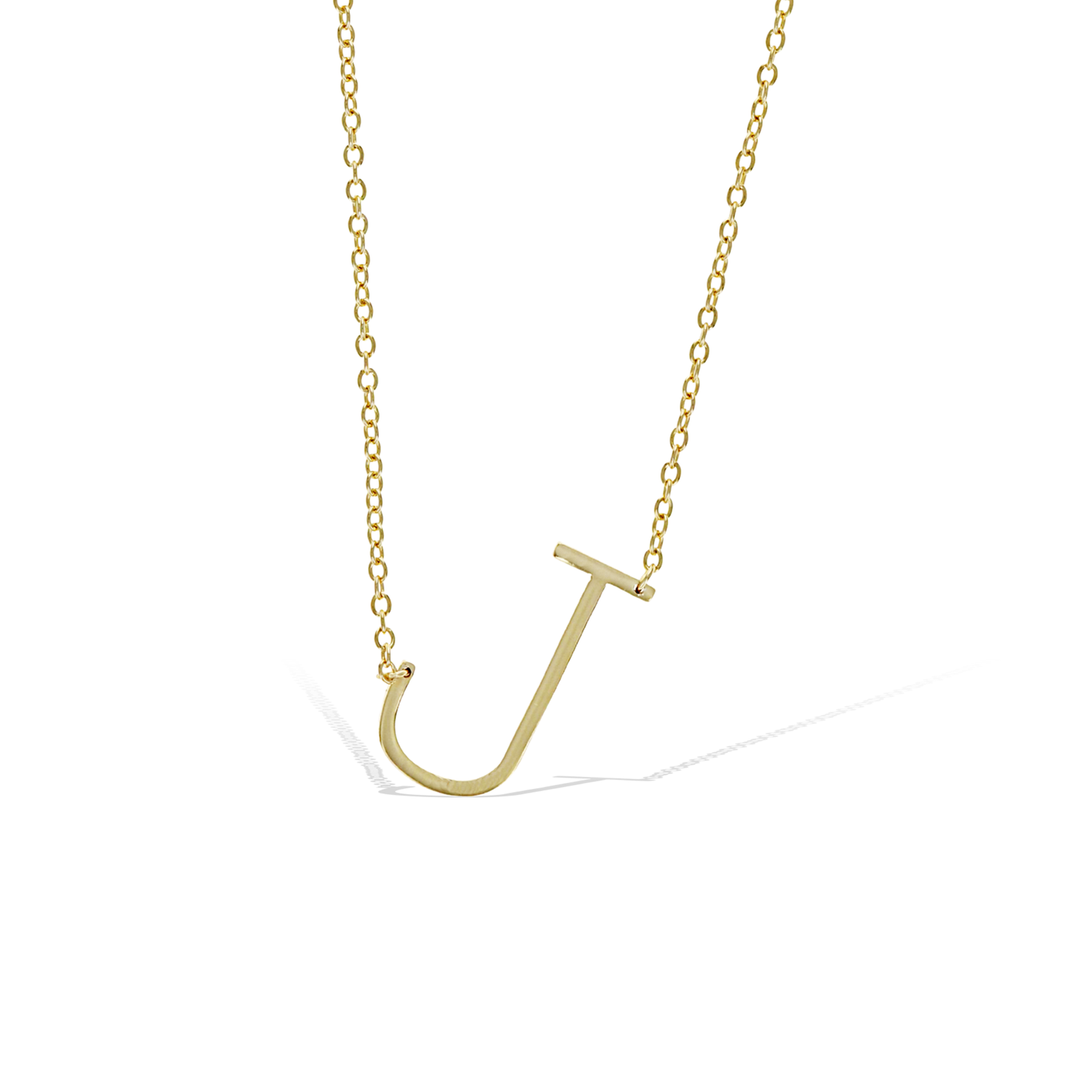 Letter J Necklace