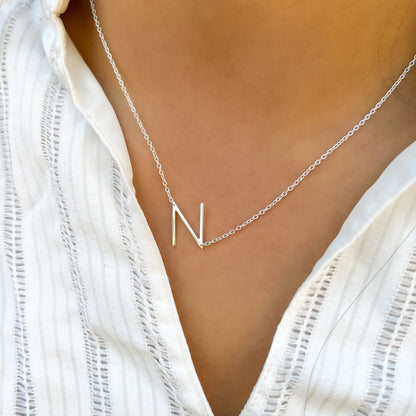 Letter N Necklace