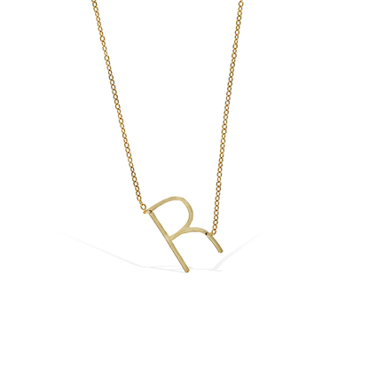 Letter R Necklace