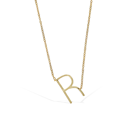 Letter R Necklace