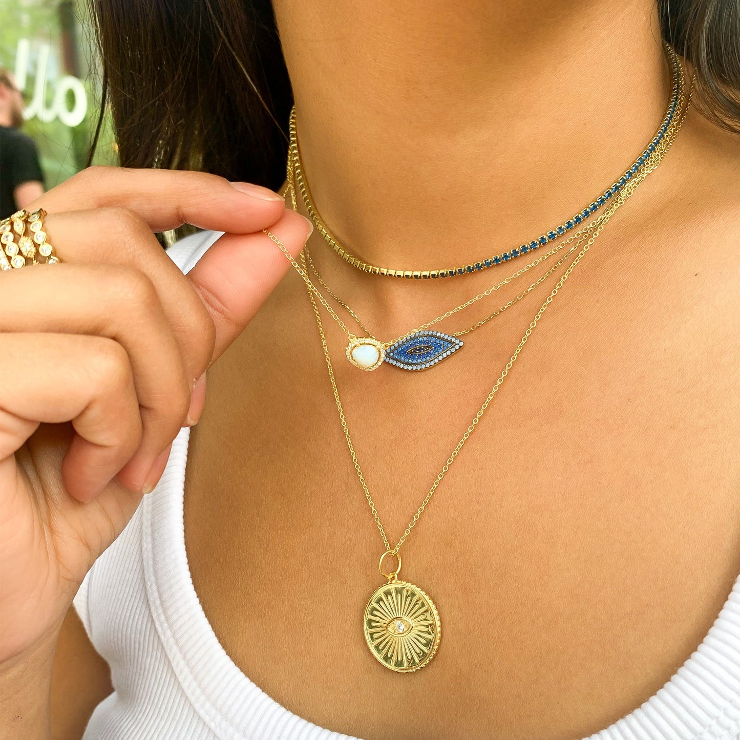 Free-Form Opal Necklace