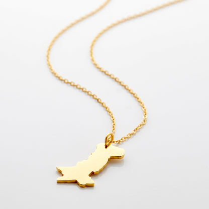 Country Map Necklace | ADORBETH