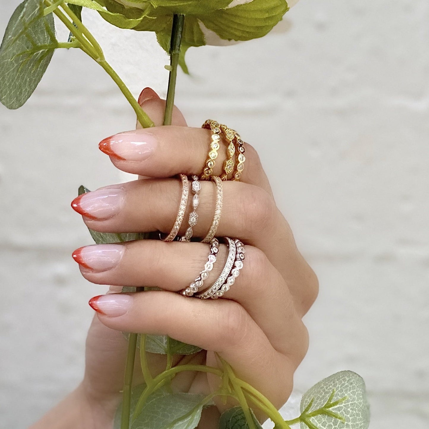 Silver Geometric Ring