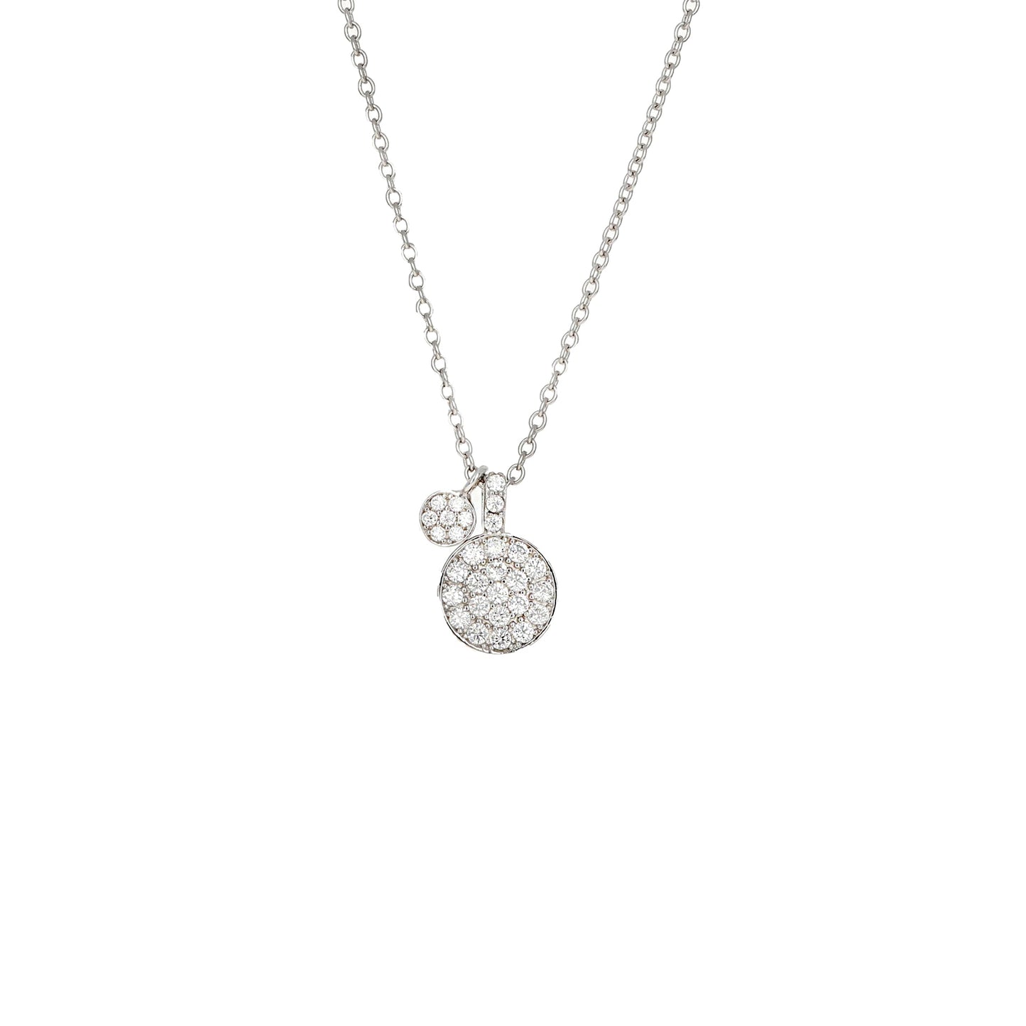 Dainty Disc Charm Necklace