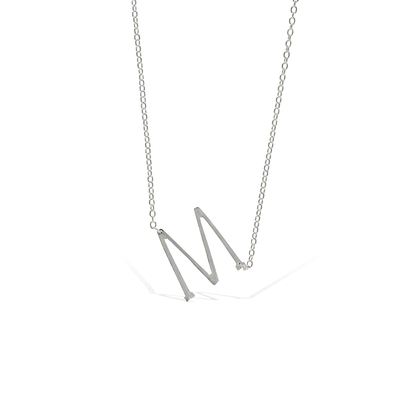 Letter M Necklace