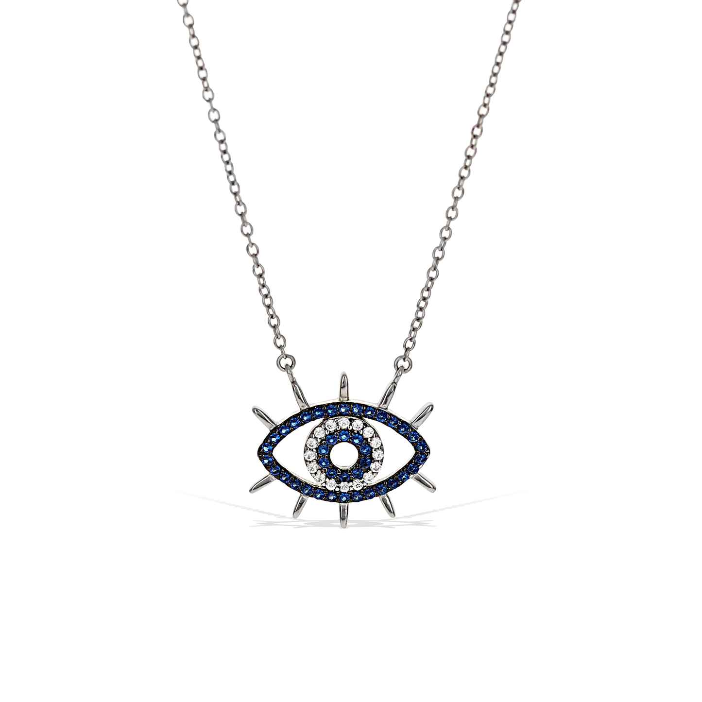 Wide Eyed Evil Eye Necklace