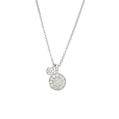 Dainty Disc Charm Necklace