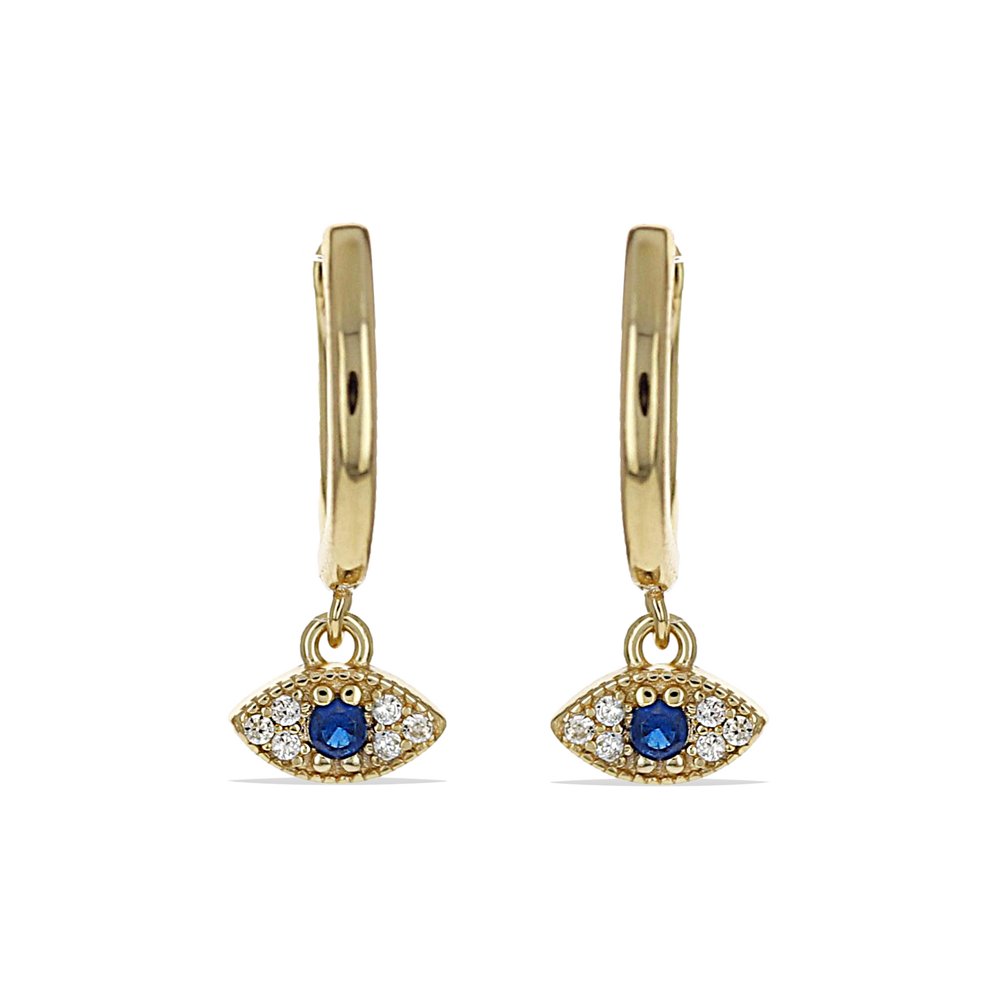 Evil Eye Charm Earrings