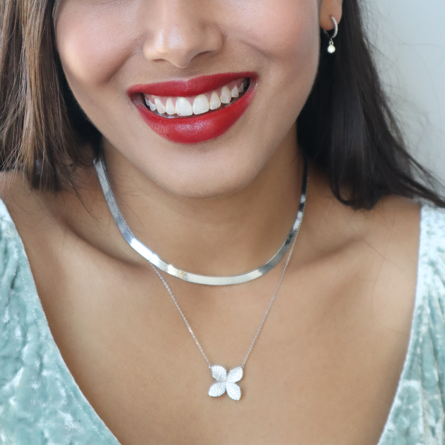 Gardenia Flower Necklace