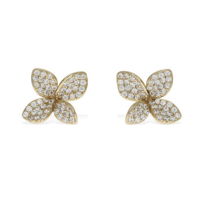 Gardenia Stud Earrings