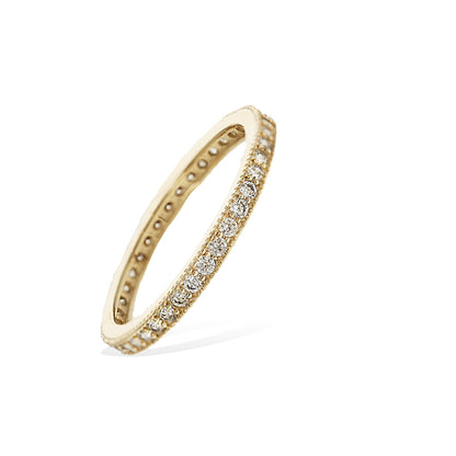 Gold Pave Ring