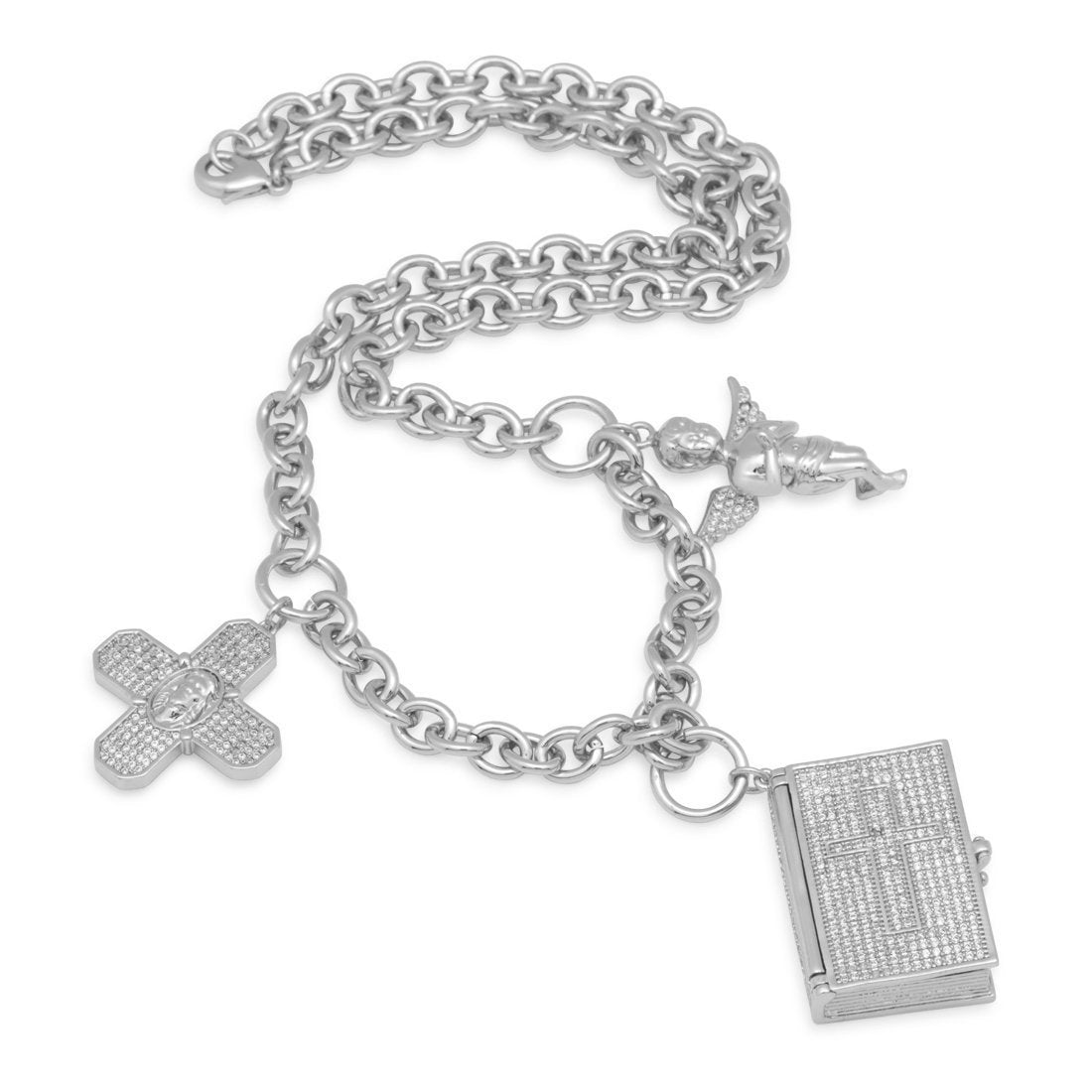 Holy Trinity Stash Necklace