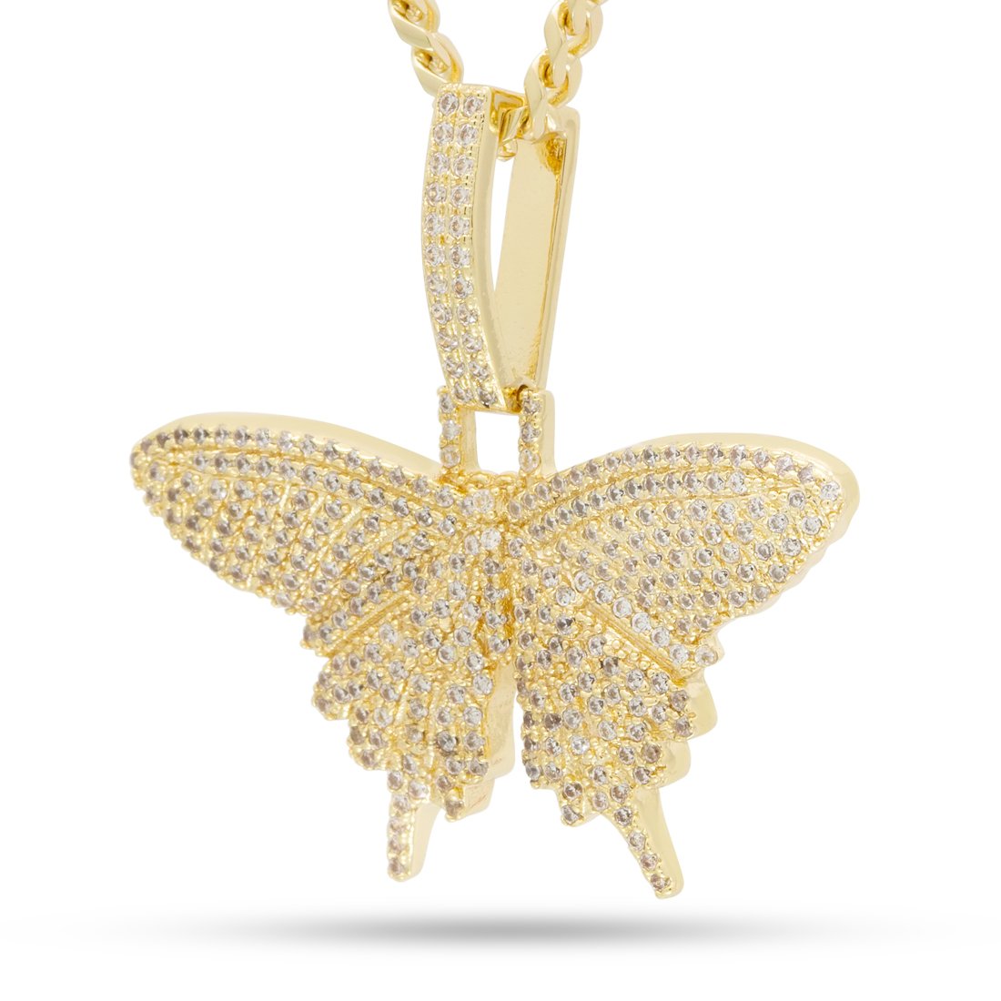 Iced Butterfly Necklace