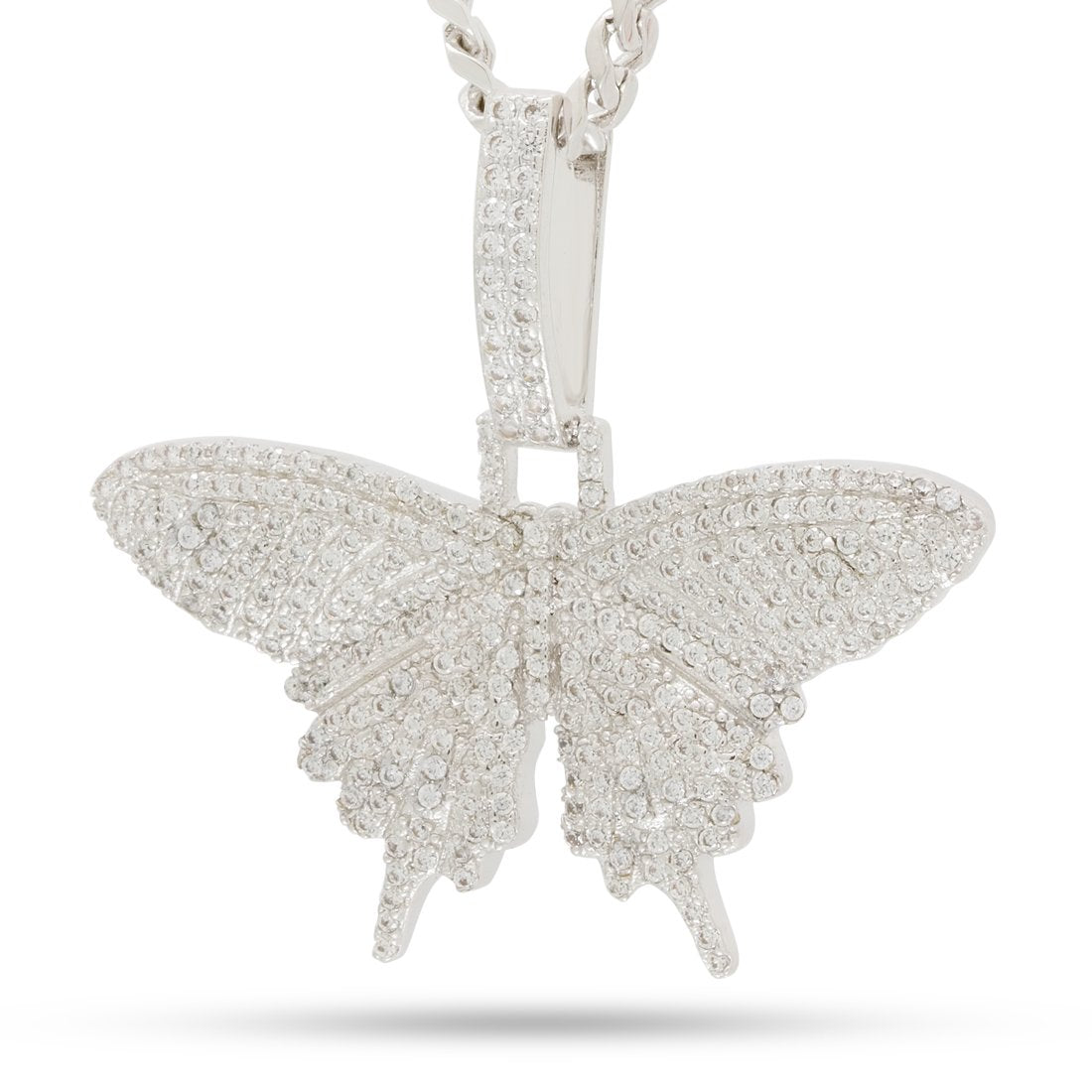 Iced Butterfly Necklace