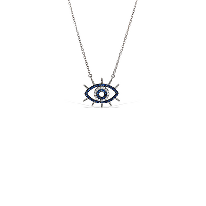 Wide Eyed Evil Eye Necklace