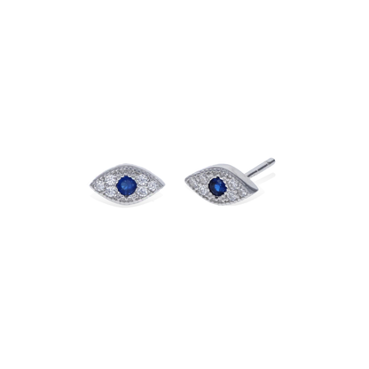 Petite Evil Eye Stud Earrings